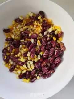 Make Corn bean congee step 0