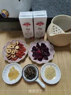 Make Ginger-tree rose tea step 0