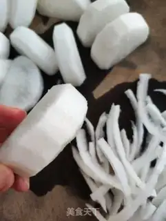 Make Shrimp radish step 1