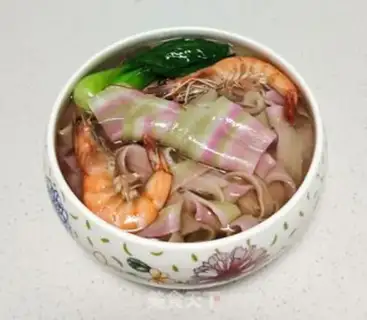 Make Shrimp rainbow noodles step 4