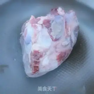 Make Porridge and pork soup step 1