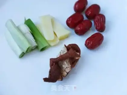 Make Porridge and pork soup step 3