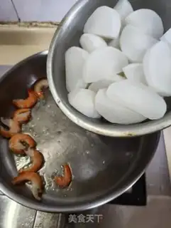 Make Shrimp radish step 5