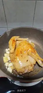 Make A chicken with oil step 6