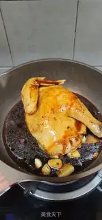 Make A chicken with oil step 8