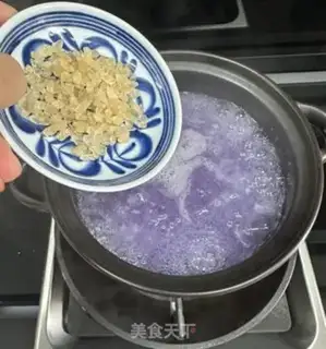 Make Silver-eared potatoes and rice step 5