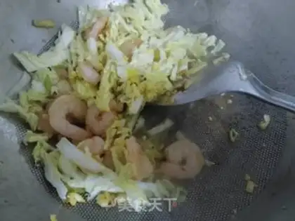 Make A shrimp fan step 4