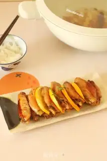 Make Orange chicken wings step 6