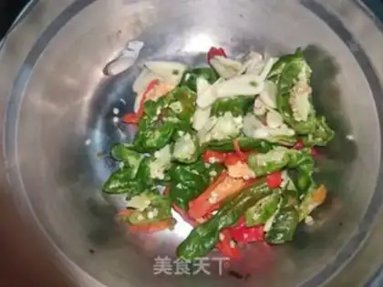 Make Celery fried liver step 0