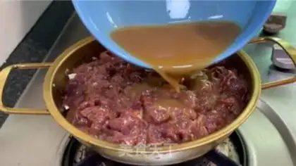 Make Black pepper beef step 8