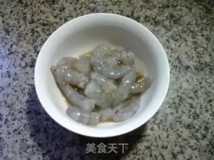 Make ♪ A pickled duck egg shrimp ♪ step 3