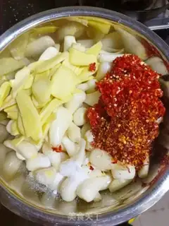 Make Sour spicy head step 6