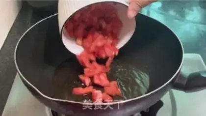 Make Tomato shrimp step 2
