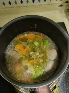 Make Sour potato powder step 1