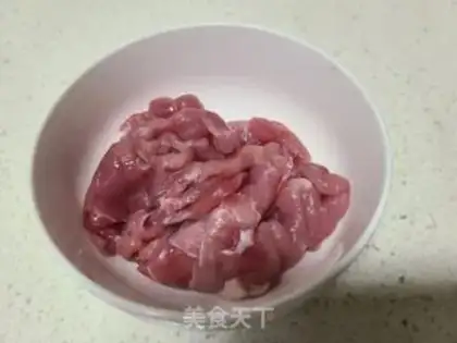 Make White fried meat step 2