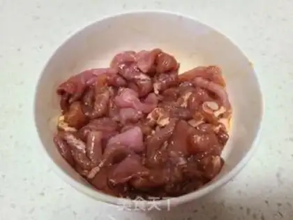 Make White fried meat step 3