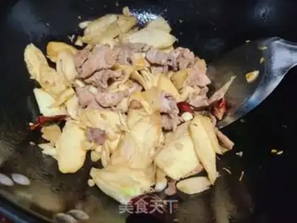 Make White fried meat step 5