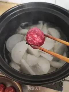 Make Roach beefball soup step 6