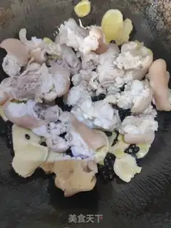 Make Black Bean Pork Foot step 6