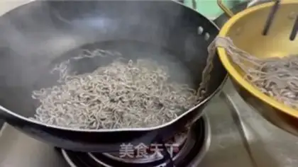 Make Chicken steak barley noodles step 9