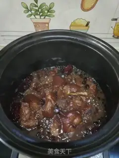 Make Black Bean Pork Foot step 13