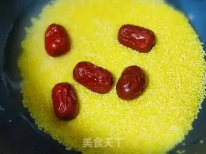 Make A melon porridge step 1