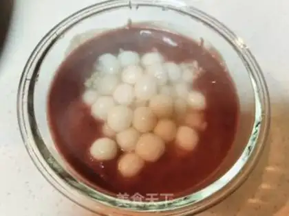 Make Red bean salsa makes small round step 5