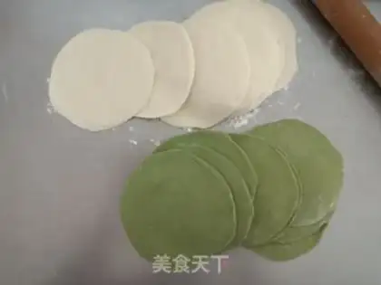 Make Double rose rolls step 5