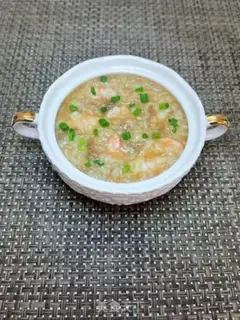 Make Shrimp beef porridge step 13