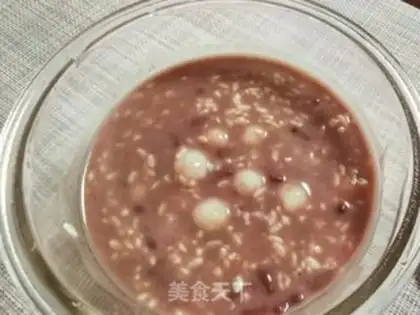 Make Red bean salsa makes small round step 7