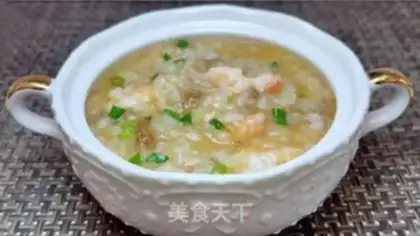 Make Shrimp beef porridge step 14
