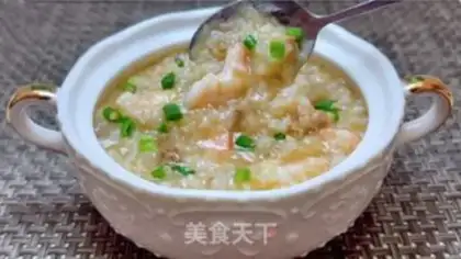Make Shrimp beef porridge step 15