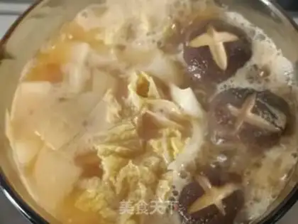 Make Cod radish and cabbage step 9