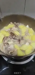 Make Cow and white and potatoes step 9