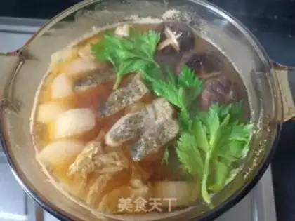 Make Cod radish and cabbage step 12