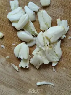 Make Garlic green bean sprouts step 2