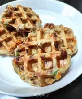 Make Taste salami waffles step 11