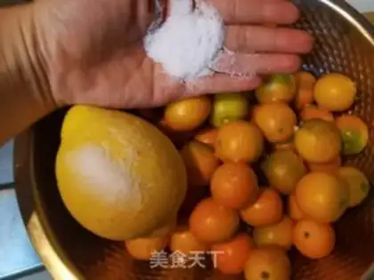 Make Lemon gold cream step 1