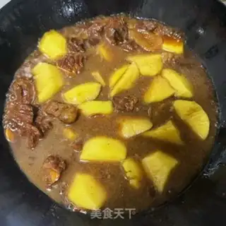 Make Potato beef step 8