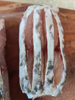 Make Wind-dry fish step 1