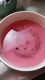 Make Purple peaches step 10