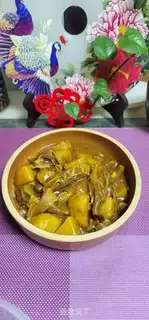 Make Cow and white and potatoes step 13