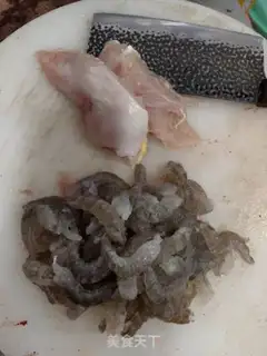Make Chicken breast, shrimp crotch step 0