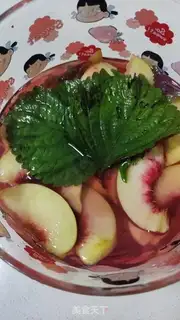 Make Purple peaches step 12