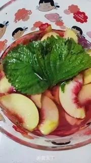 Make Purple peaches step 13