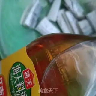 Make Corn paste fish step 1