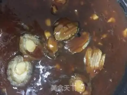 Make The abalone burns the sea step 4