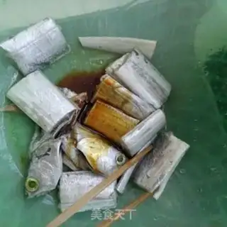Make Corn paste fish step 3