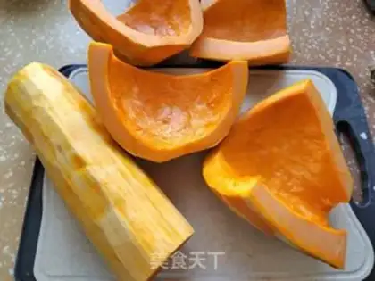 Make Pumpkin dry step 0