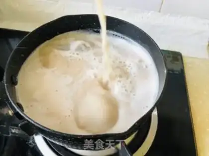 Make Real Mongolian milk tea step 3